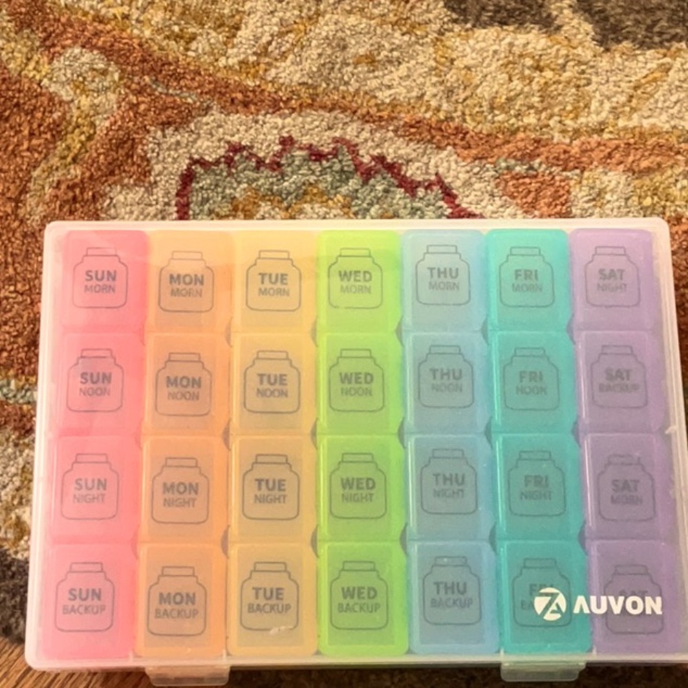 Nwob pill organizer